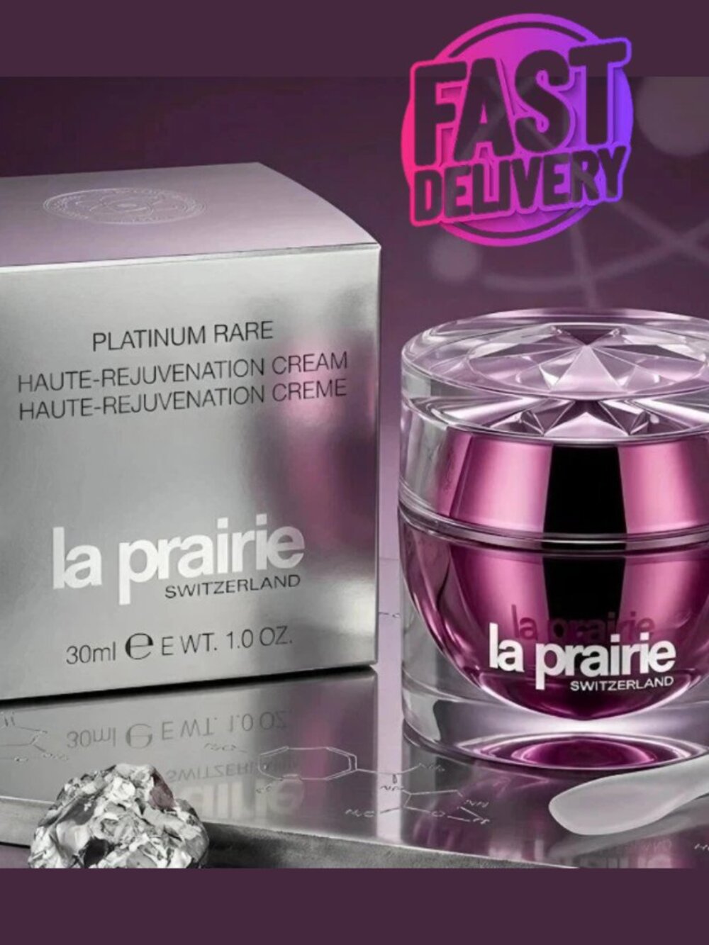La Prairie Platinum Rare Haute-Rejuvenation Cream 30ml New Sealed.NEw in Box.